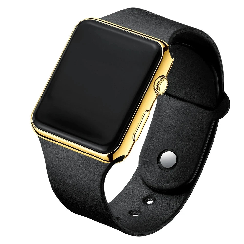 SportSquare™ LED Digital Silicone Watch