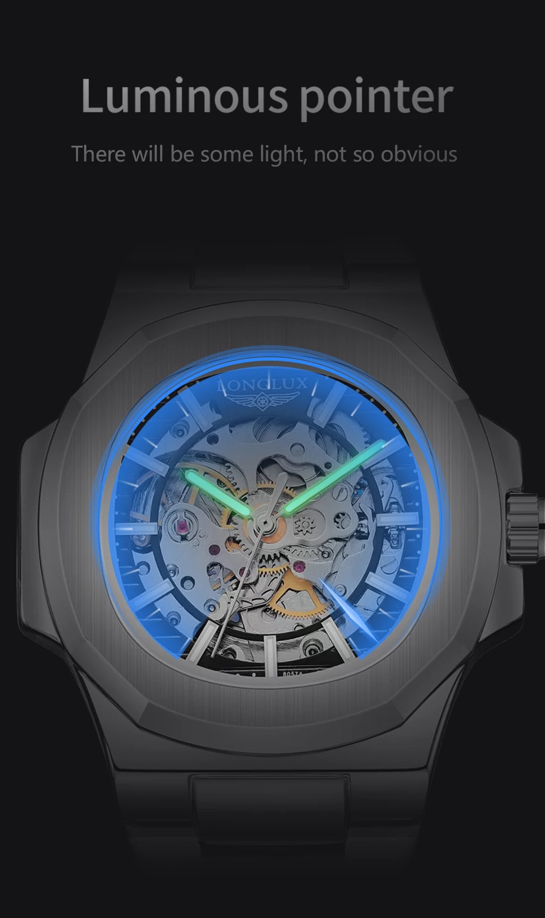 GearVista™ Skeleton Automatic Mechanical Watch