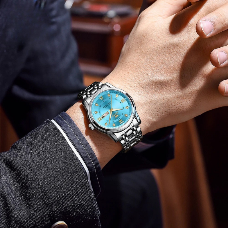 SteelClassic™ Roman Men’s Quartz Watch