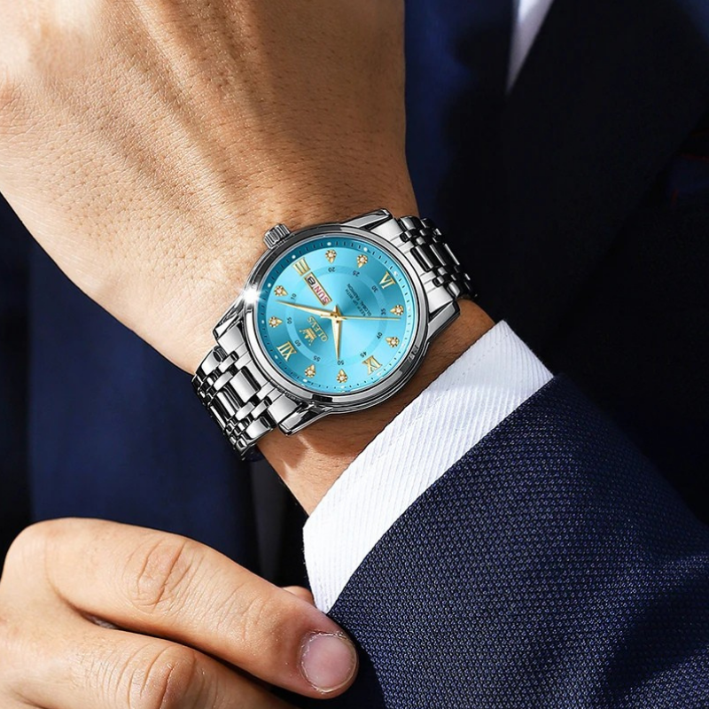 SteelClassic™ Roman Men’s Quartz Watch
