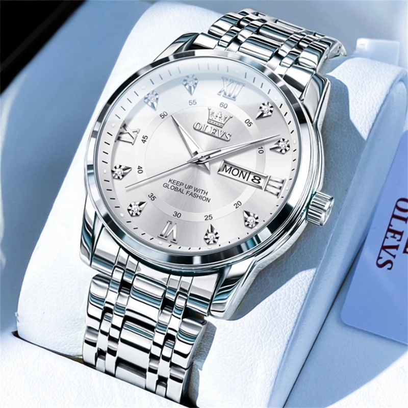 SteelClassic™ Roman Men’s Quartz Watch