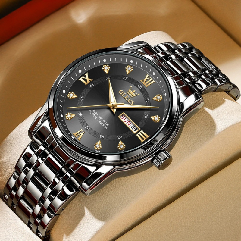 SteelClassic™ Roman Men’s Quartz Watch