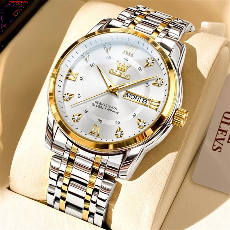 SteelClassic™ Roman Men’s Quartz Watch