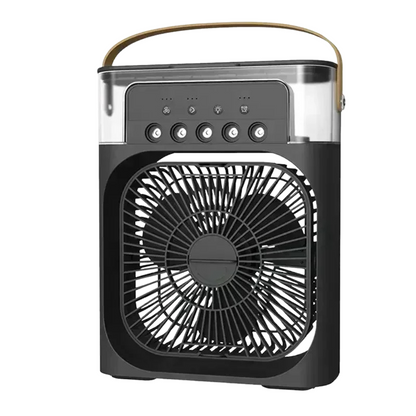 3 in 1 Portable Air Conditioner Fan – Mini Air Cooler, Humidifier & LED Night Light for Home or Office