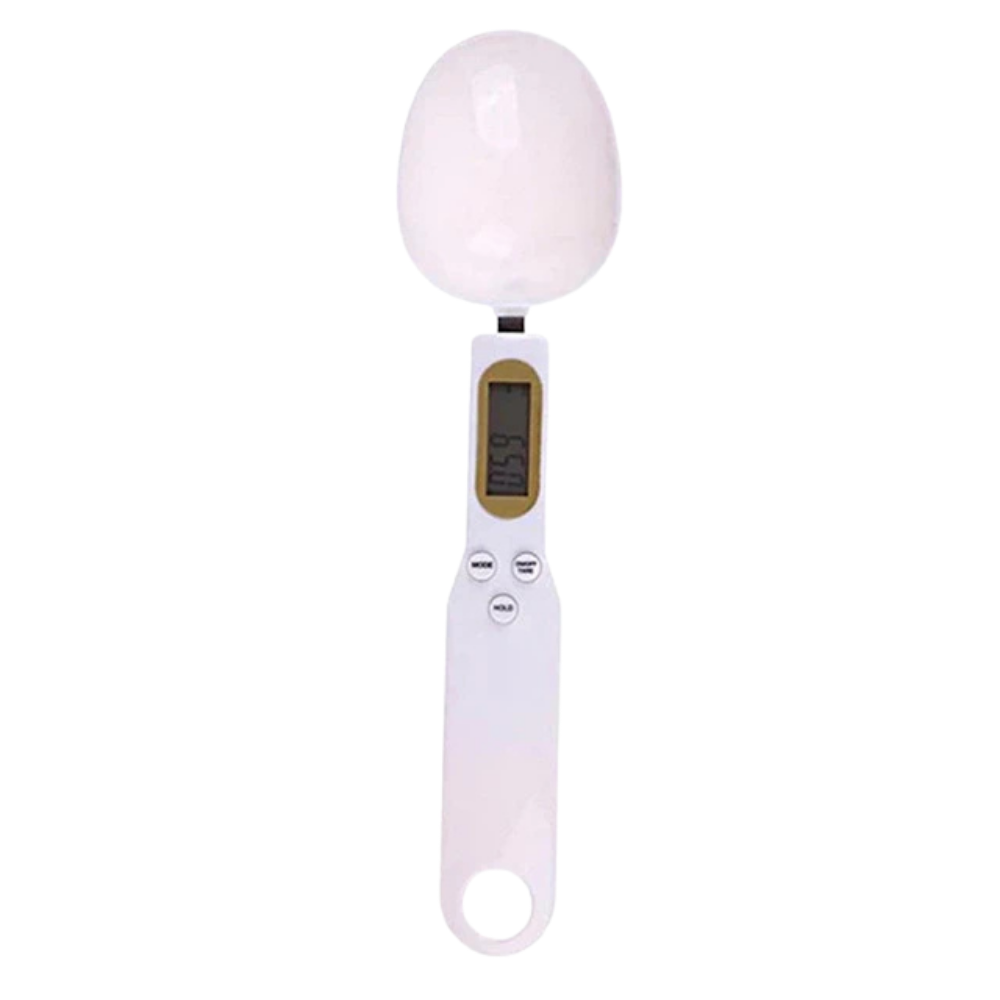 Digital Spoon Scale 500g/0.1g – Mini Electronic Kitchen Scale with LCD Display for Coffee, Flour, Milk & Baking