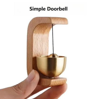 Doorbell Wind Chime – Simple Hanging Ornament for Home, Car & Desktop, Holiday Gift Decoration