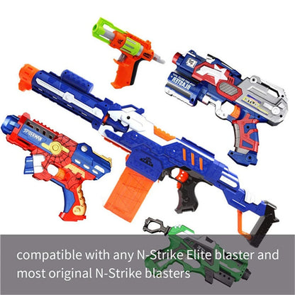 FRENSIT 7.2cm Foam Refill Darts – Blue Round Head Bullets for Nerf N-Strike Elite Blasters