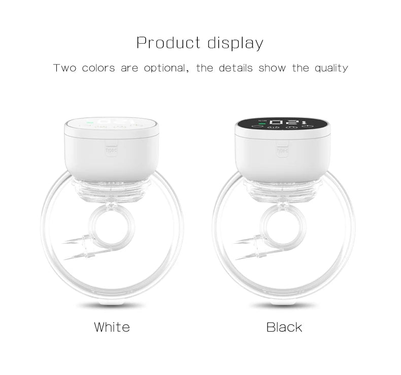 Wearable Breast Pump – Hands-Free Electric Breastfeeding Pump, Portable Automatic Breast Milk Pumping Machine for Mothers