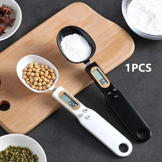 Digital Spoon Scale 500g/0.1g – Mini Electronic Kitchen Scale with LCD Display for Coffee, Flour, Milk & Baking