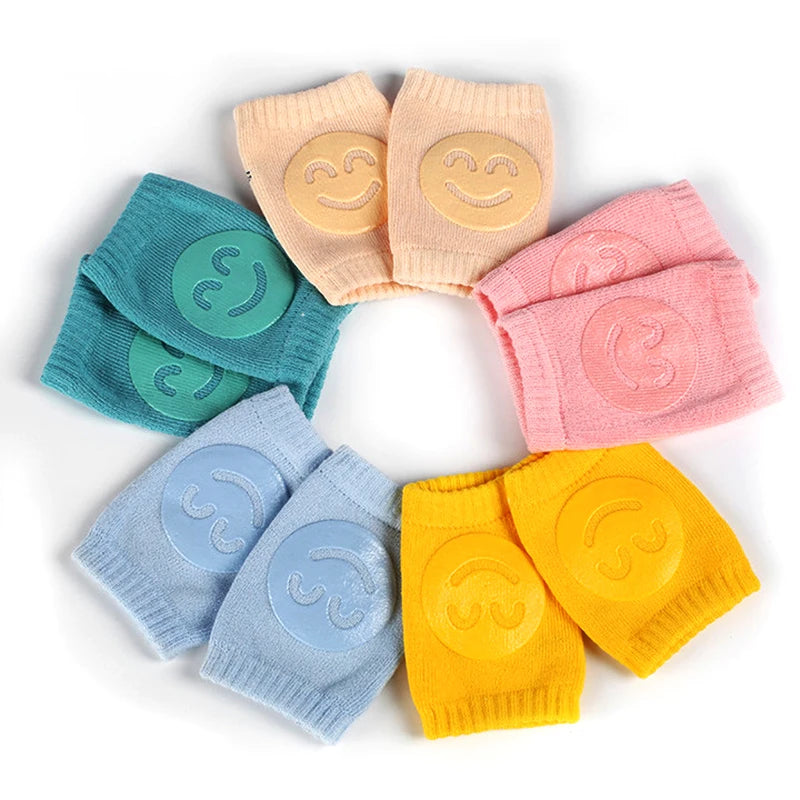 Non-Slip Baby Crawling Knee Pads & Leg Warmers – Infant / Toddler Knee Protector