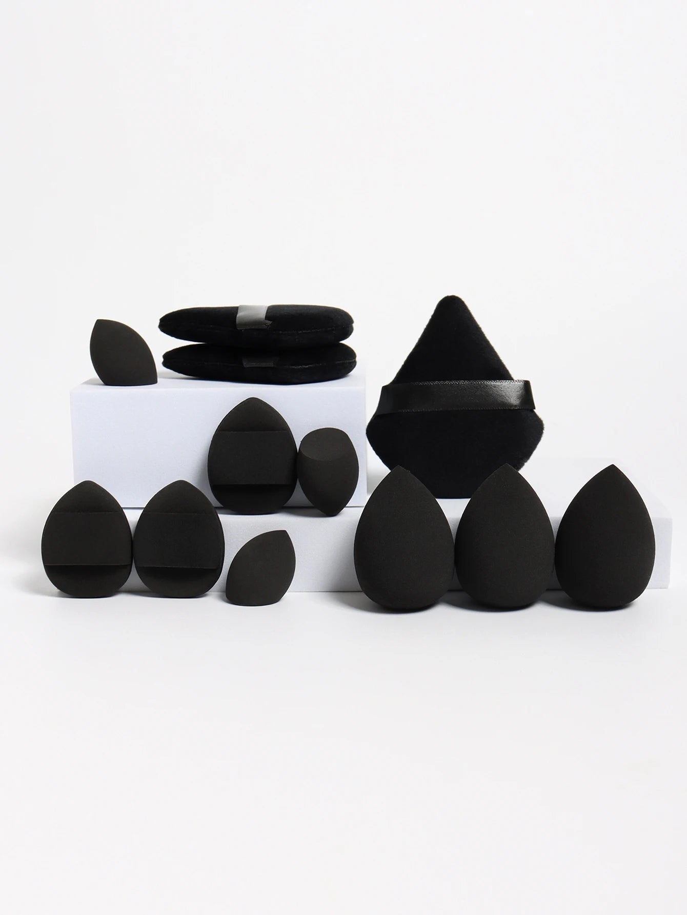 12-Piece All-Purpose Makeup Sponge & Puff Set