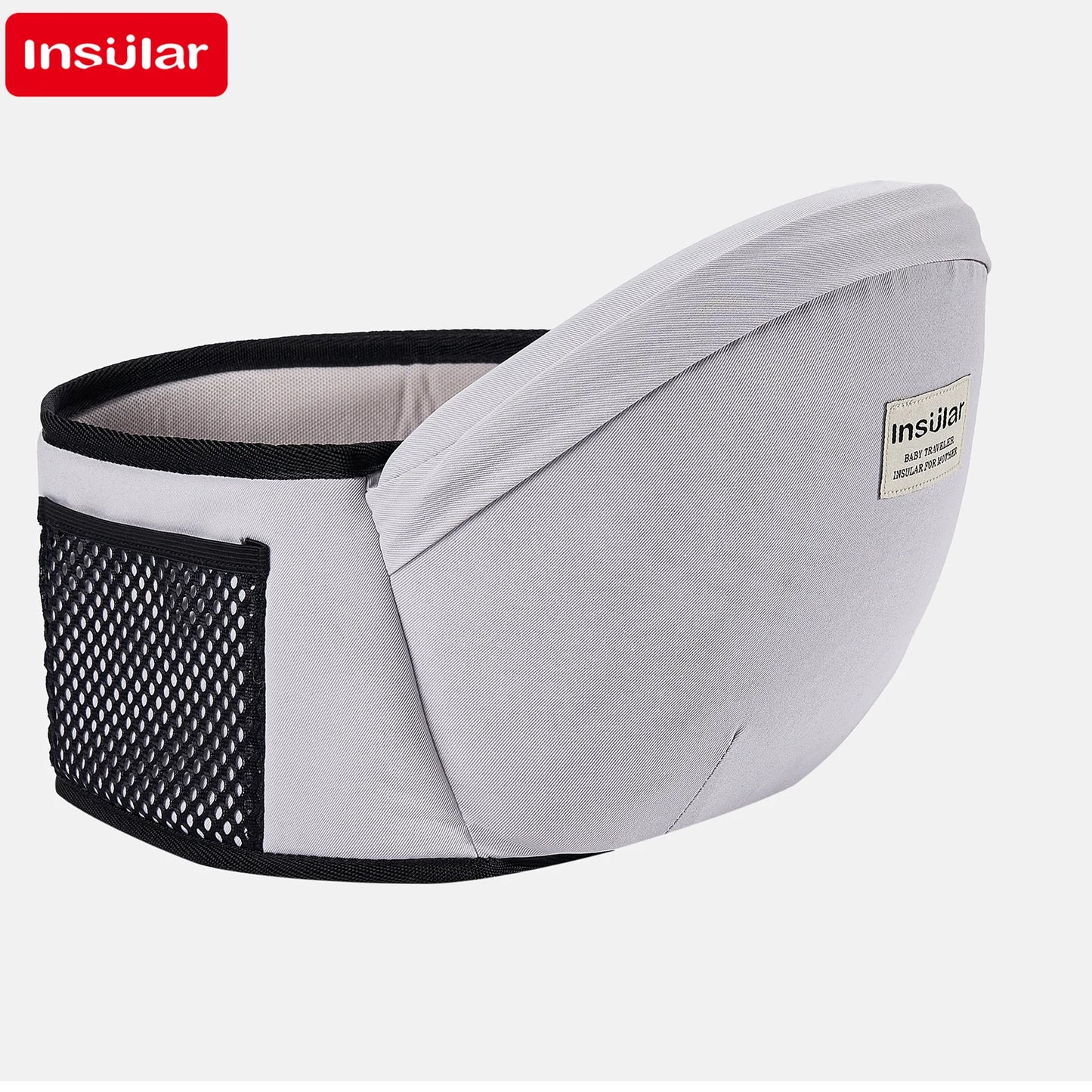 Baby Carrier Waist Stool – Adjustable Infant Hip Seat Sling with Waist Belt, Ergonomic Toddler Backpack for Newborns & Kids