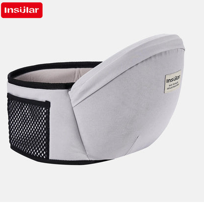 Baby Carrier Waist Stool – Adjustable Infant Hip Seat Sling with Waist Belt, Ergonomic Toddler Backpack for Newborns & Kids