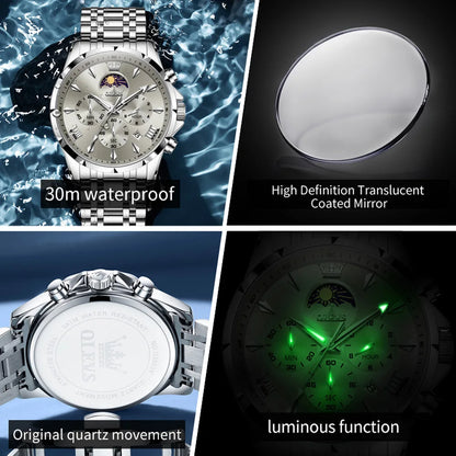 LunaChron™ Moonphase Chronograph Watch