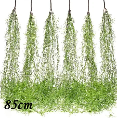 Handmade Wicker Rattan Wall Hanging Flower Planter – Rustic Basket Plant Holder for Indoor & Outdoor Garden Décor