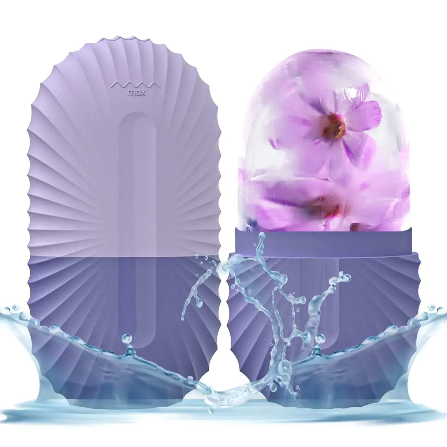Ice Facial Roller – Skin Cooling Globe for Lifting, Contouring & Soothing Puffy Skin
