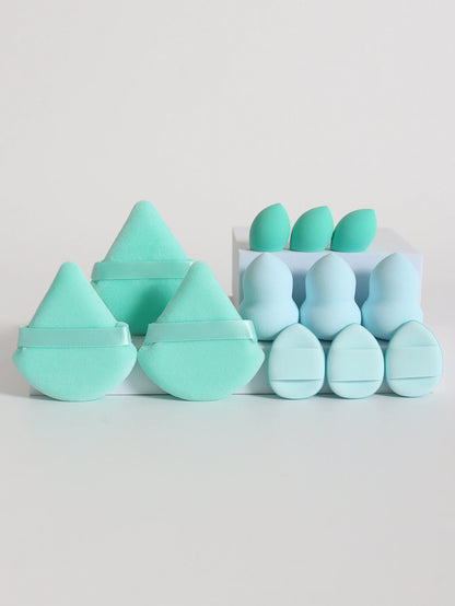 12-Piece All-Purpose Makeup Sponge & Puff Set