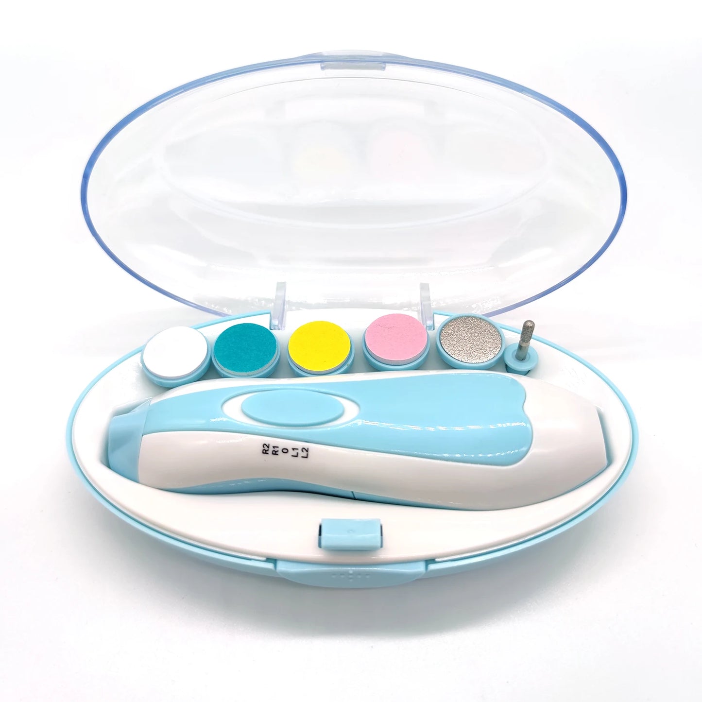 Electric Baby Nail File & Clipper Set – Safe Toddler Nail Care Kit with Scissors for Boys & Girls