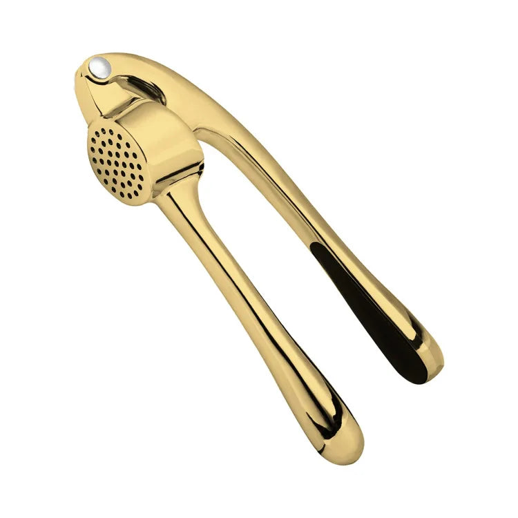 Stainless Steel Garlic Press – Heavy Duty Garlic Mincer & Crusher, Easy to Clean Kitchen Tool
