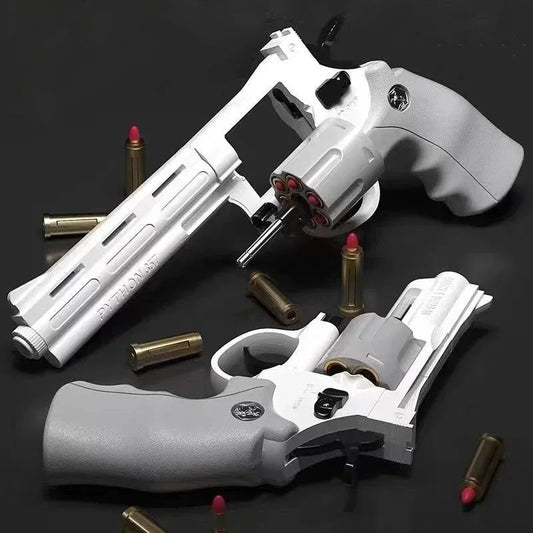 ZP5 357 Revolver Toy Gun – Continuous Firing Soft Dart Blaster Pistol