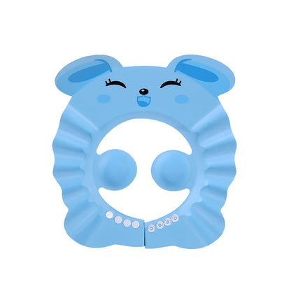Adjustable Soft Baby Shampoo Shower Cap with Ear Protection