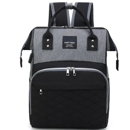 Large Capacity Diaper Bag Backpack with Changing Mat – Stroller Hanging Baby Nursing Bag