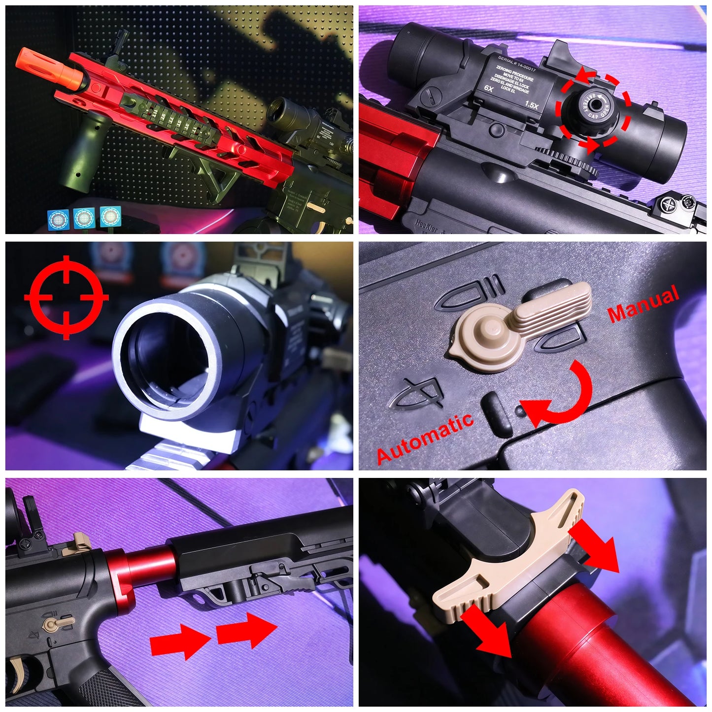 Electric Gel Ball Blaster Toy Gun – High-Performance Water Bead Shooter