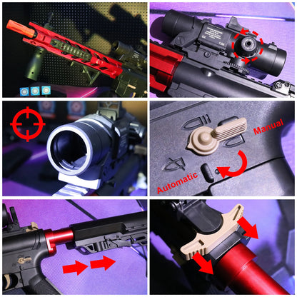 Electric Gel Ball Blaster Toy Gun – High-Performance Water Bead Shooter