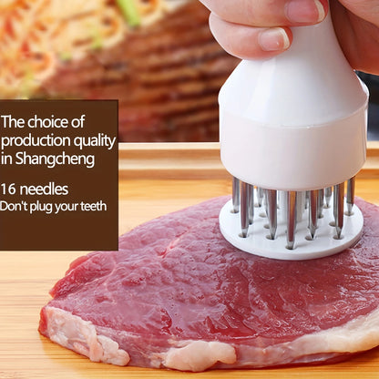 Stainless Steel Meat Tenderizer Hammer – Steak & Meat Needle Tool for Tenderizing, Loosening Tendons, and Daily Kitchen Use