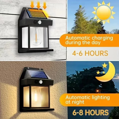 Powerful Waterproof Outdoor Solar Street Light – LED Solar Garden Lamp, Dusk-to-Dawn Motion Sensor & Floodlight