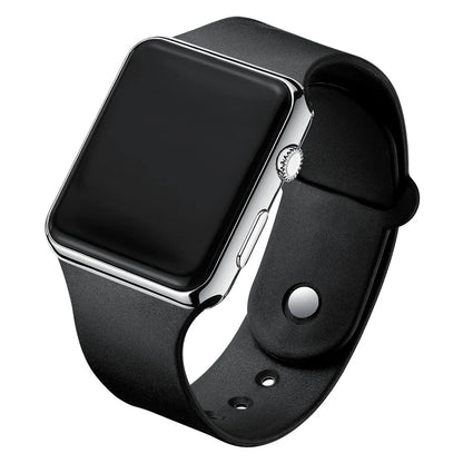 SportSquare™ LED Digital Silicone Watch