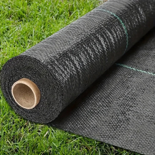 Weed Barrier Fabric – Heavy Duty PP Garden Weed Control Landscape Ground Cover Mat