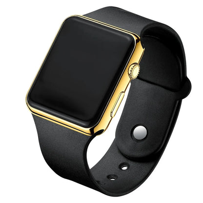 SportSquare™ LED Digital Silicone Watch