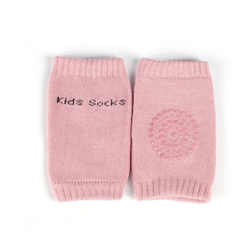 Non-Slip Baby Crawling Knee Pads & Leg Warmers – Infant / Toddler Knee Protector