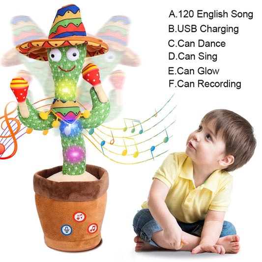 Talking & Dancing Interactive Cactus Toy