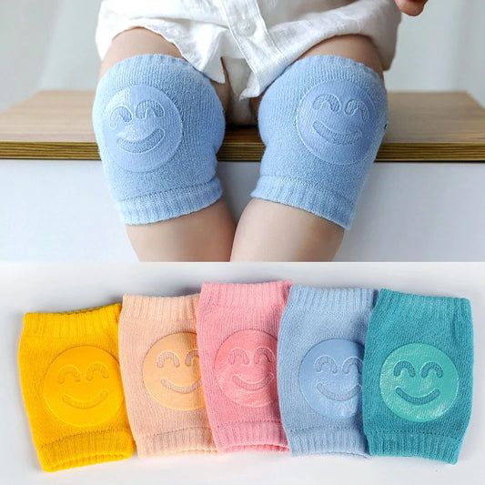 Non-Slip Baby Crawling Knee Pads & Leg Warmers – Infant / Toddler Knee Protector