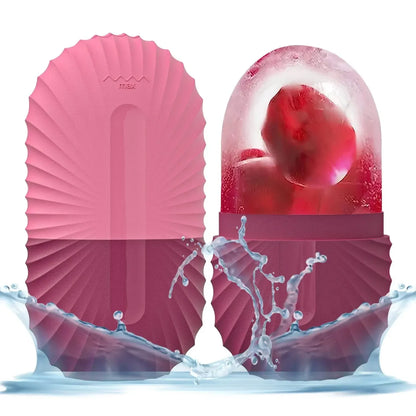 Ice Facial Roller – Skin Cooling Globe for Lifting, Contouring & Soothing Puffy Skin