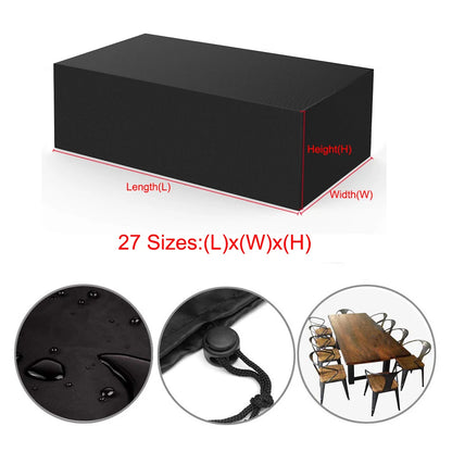 Waterproof Outdoor Furniture Cover – Heavy-Duty Dust, Rain & Snow Protection for Patio Chairs, Sofas & Tables