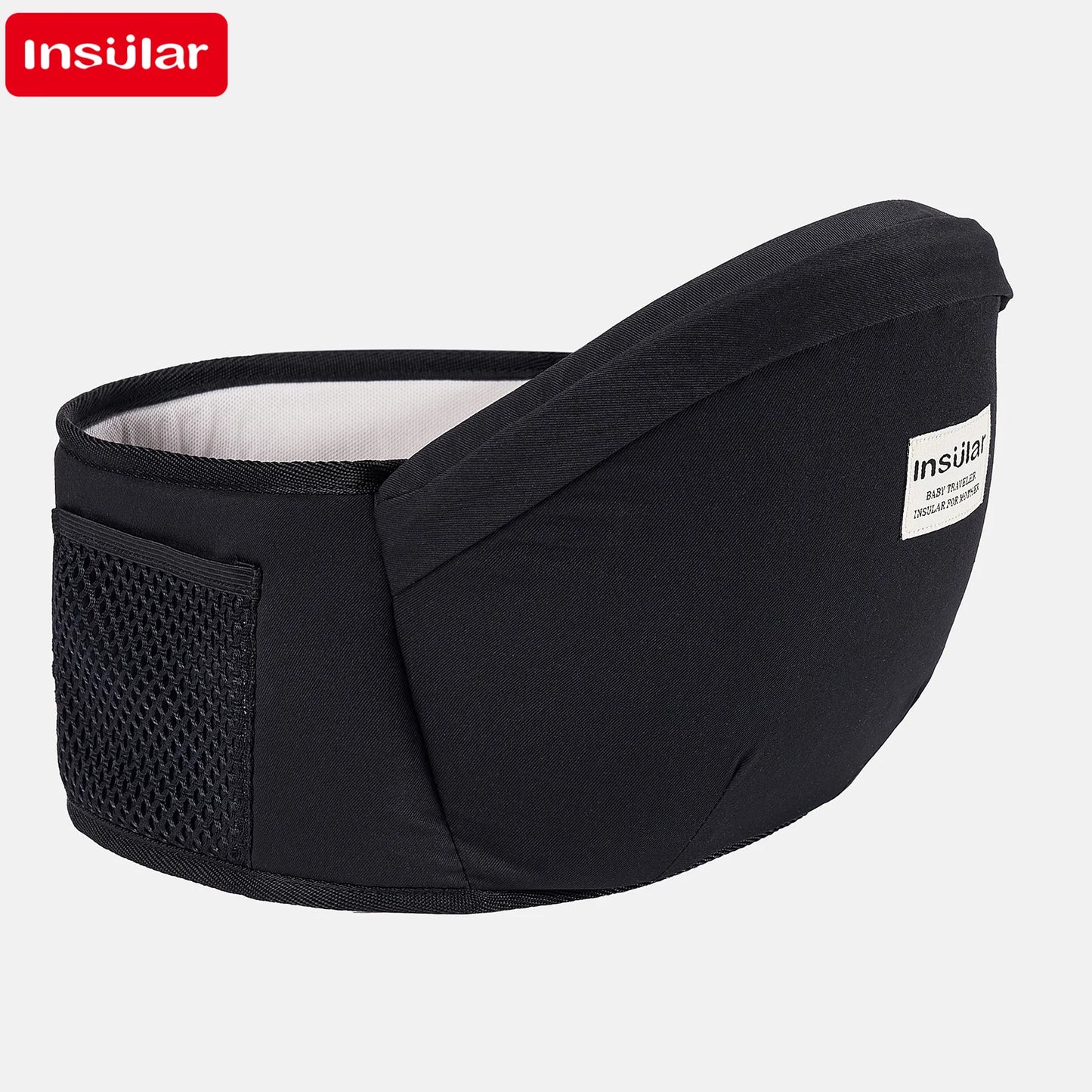 Baby Carrier Waist Stool – Adjustable Infant Hip Seat Sling with Waist Belt, Ergonomic Toddler Backpack for Newborns & Kids