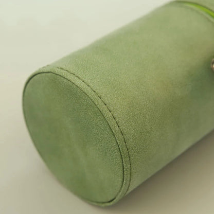 PU Leather Makeup Brush Cylinder