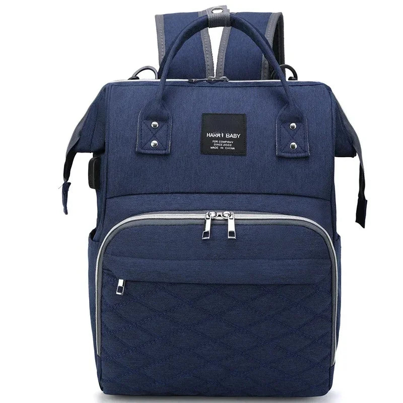 Large Capacity Diaper Bag Backpack with Changing Mat – Stroller Hanging Baby Nursing Bag