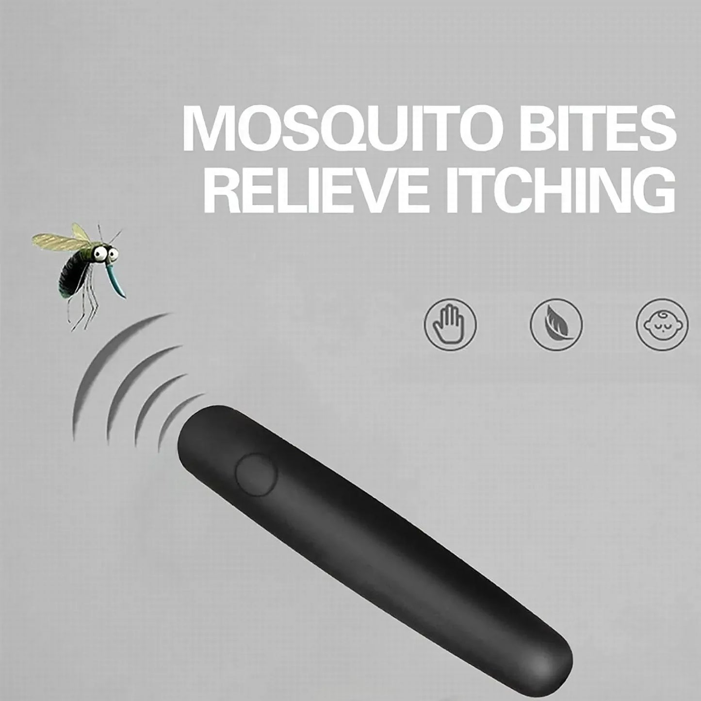 Mosquito Bite Relief Pen – Portable Anti-Itch Stick for Insect Bites, Physical Anti-Itch Device for Adults & Children
