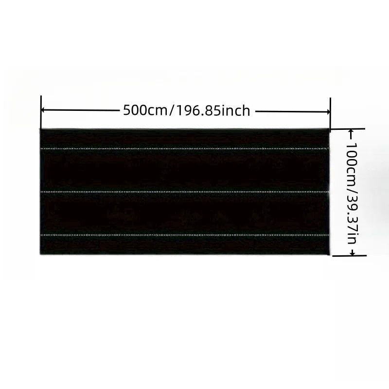 Weed Barrier Fabric – Heavy Duty PP Garden Weed Control Landscape Ground Cover Mat