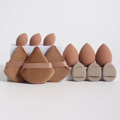 12-Piece All-Purpose Makeup Sponge & Puff Set