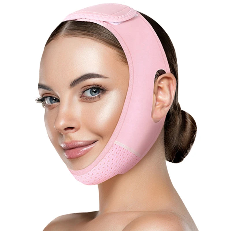 Reusable V Line Face Strap – Chin Up Mask for Double Chin & Face Lifting