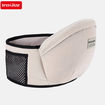 Baby Carrier Waist Stool – Adjustable Infant Hip Seat Sling with Waist Belt, Ergonomic Toddler Backpack for Newborns & Kids