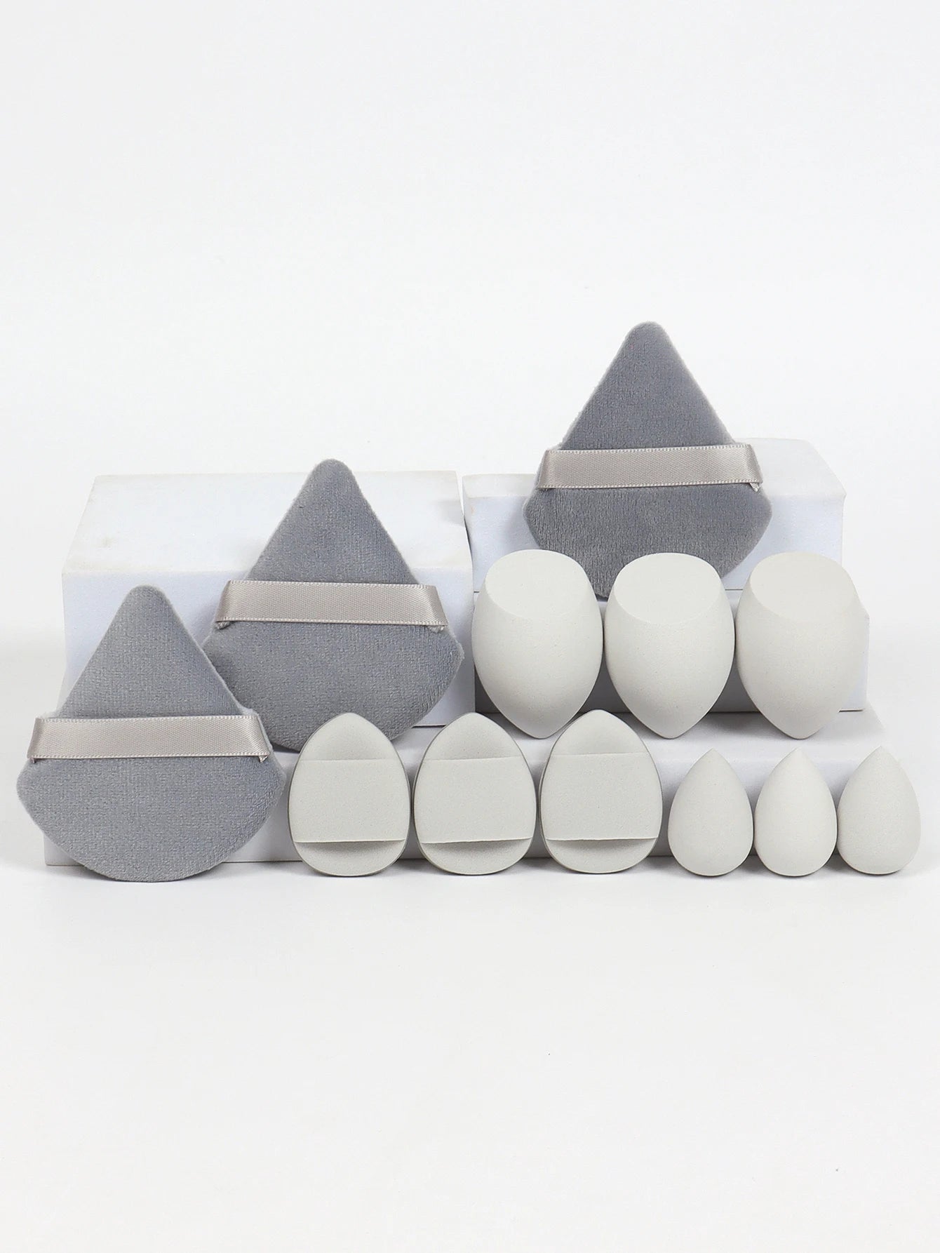12-Piece All-Purpose Makeup Sponge & Puff Set