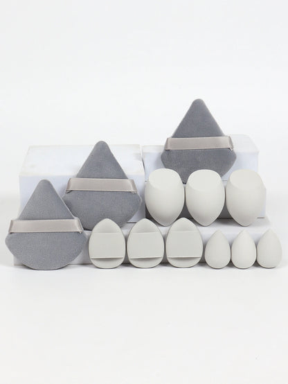 12-Piece All-Purpose Makeup Sponge & Puff Set