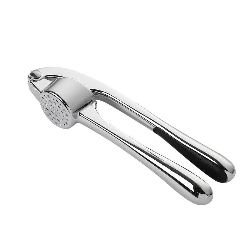 Stainless Steel Garlic Press – Heavy Duty Garlic Mincer & Crusher, Easy to Clean Kitchen Tool