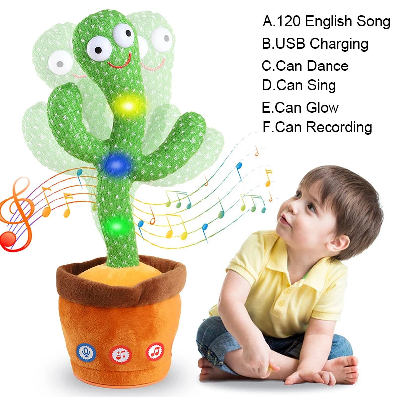 Talking & Dancing Interactive Cactus Toy